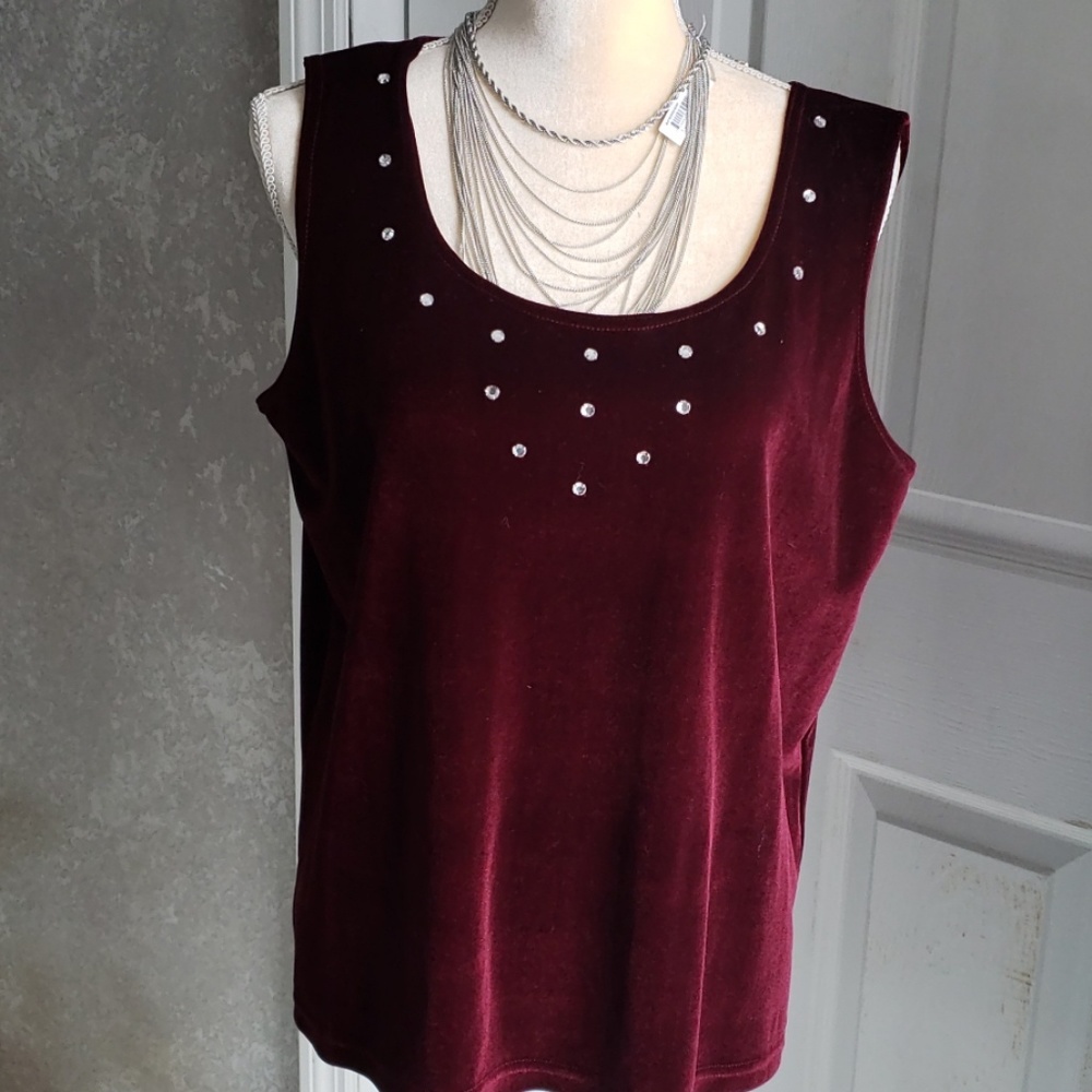 20 south velvet top